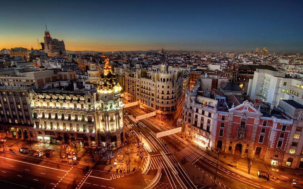 Madrid-City-at-Night